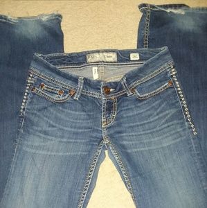 Womens Buckle Jeans